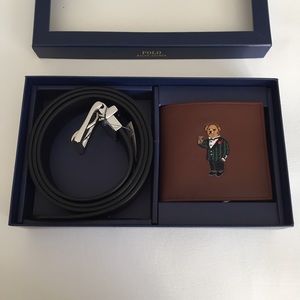 Polo Ralph Lauren Tuxedo Bear Wallet Belt